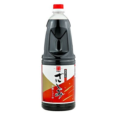 黒糖醤油 甘口さしみ 1.8Lペットボトル | かねよみそしょうゆ